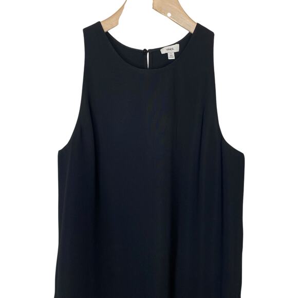 VINCE Laser Bonded Tank Top in Black Size XS - Picture 2 of 5